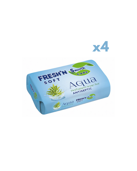 Fresh'N Smooth Bar Soap Aqua 75gr*4