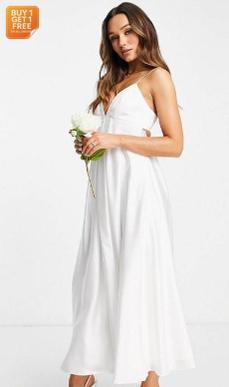 Asos Edition  Women's White Dress ANF906