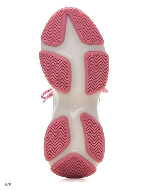 Steve Madden Women's White & Pink Mac Sneakers | Steve Madden In Lebanon