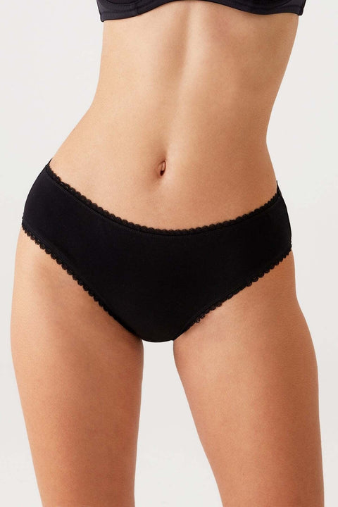 Pierre Cardin Black-white-skin 3-Pack Cotton Panties 2238(yz55) shr