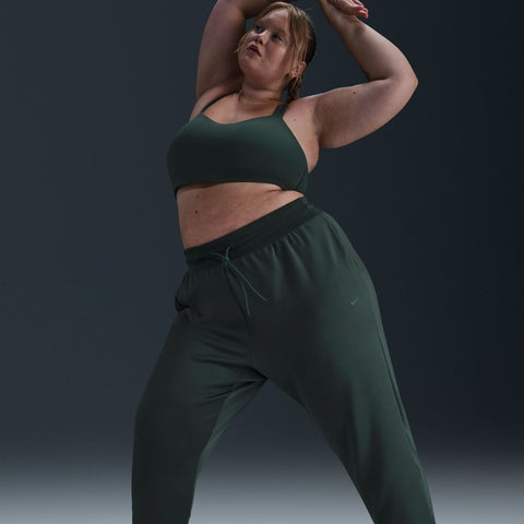 Nike Women's Olive Green Plus Size Therma-Fit One High-Waisted 7/8 Jogger Sweatpants | Nike In Lebanon