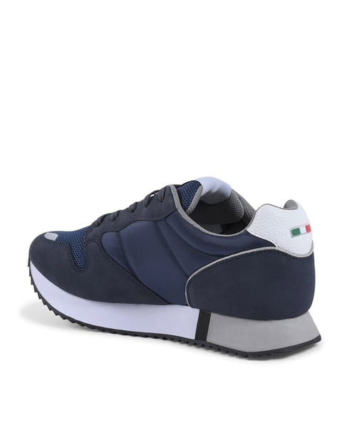 V Italia By Versace Men's Navy Blue SNK 003 Sneakers | V Italia In Lebanon