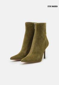 Steve Madden Women's Khaki Lyanna Heeled Boots |Steve Madden in Lebanon