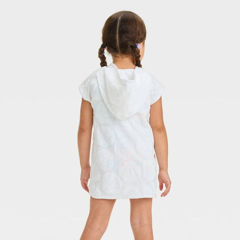 Cat & Jack Baby Girl's White Towel Terry Seashell Embossed Cover Up Dress | Cat & Jack In Lebanon