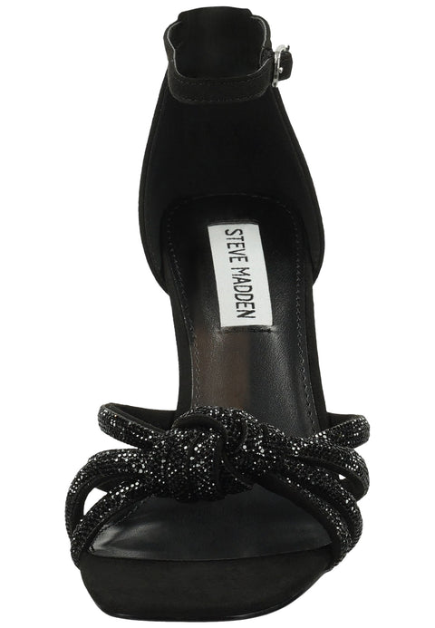 Steve Madden Women's Black Crystal Sandals | Steve Madden In Lebanon