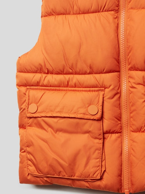 S.Oliver Boy's Orange Sleeveless Double Face Vest |S.Oliver in Lebanon