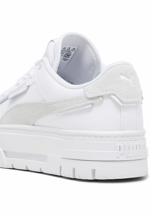 Puma Women's White Mayze Crashed Trainers Sneaker | Puma In Lebanon