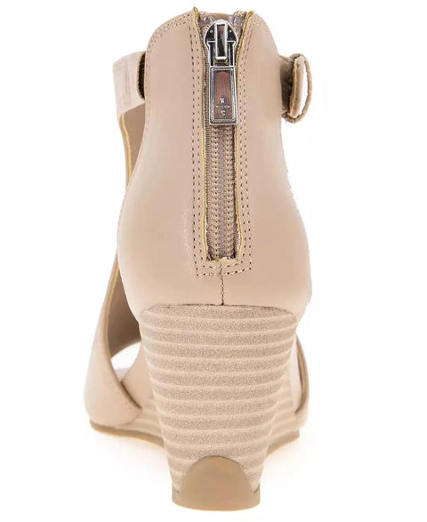 Kenneth Cole Reaction Women's Beige  Gracie Wedge Sandals| Kenneth Cole Reaction In Lebanon