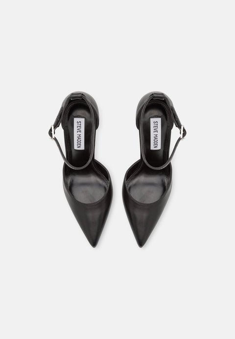 Steve Madden Women's Black Leather Volt Heels |  Steve Madden in Lebanon