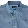 Chaps Men’s Blue Short Sleeve Classic Fit Shirt|Chaps In Lebanon