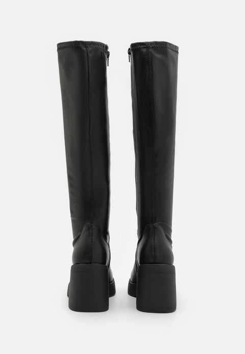 Madden Girl Women's Black LAX High Heeled Boots | Madden Girl In Lebanon