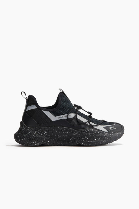 Steve Madden Men's Black Synthetic Ignite Sneakers |Steve Madden In Lebanon