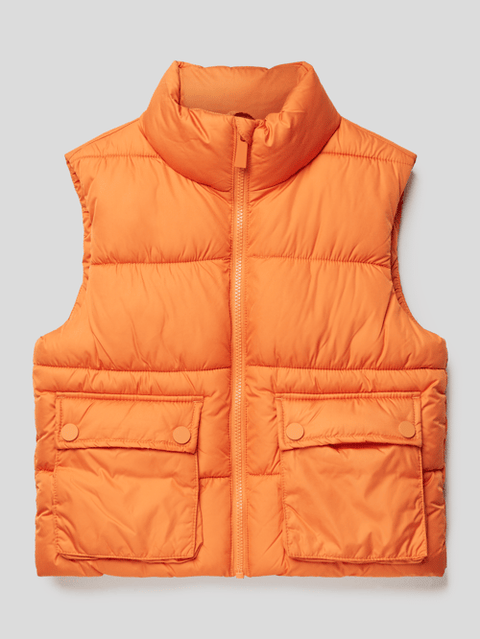S.Oliver Boy's Orange Sleeveless Double Face Vest |S.Oliver in Lebanon