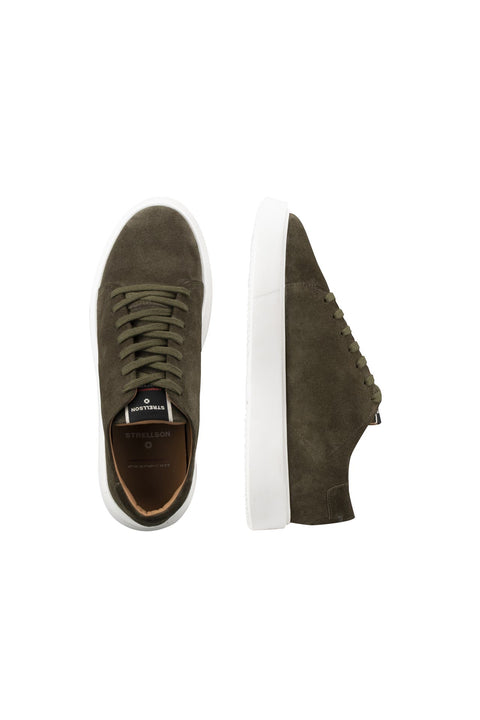Strellson Men's Olive Green Epsom Evans Sneakers | Strellson In Lebanon