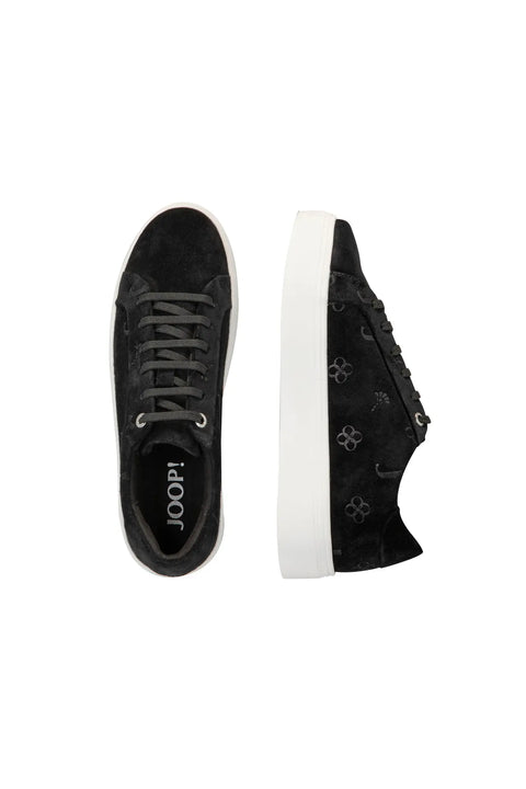 Joop Women's Black Velluto Stampa New Daphne yt6 Sneakers | Joop In Lebanon