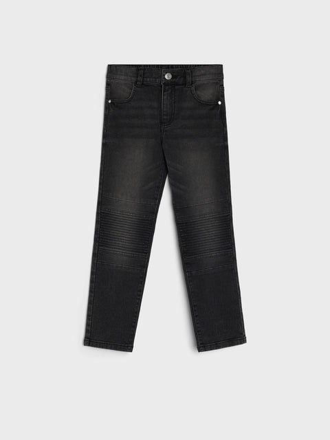 Sinsay Baby Boy's Black Biker jeans | Sinsay In Lebanon