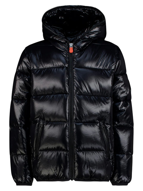Save The Duck Girl's Kate Black Hooded Jacket  |Save The Duck In Lebanon