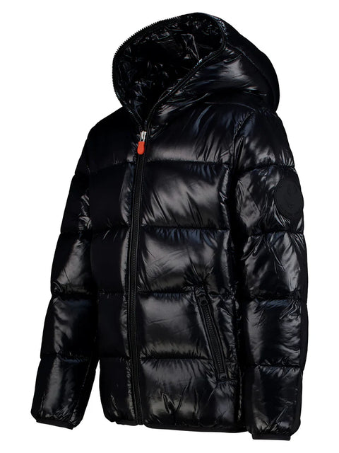 Save The Duck Girl's Kate Black Hooded Jacket  |Save The Duck In Lebanon