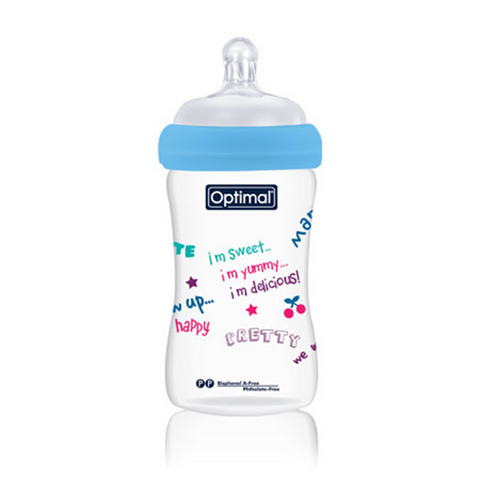Optimal P.P. Extra Wide Neck Feeding Bottle 240ml (6+ MONTHS) (OPB-0102) | Optimal In Lebanon