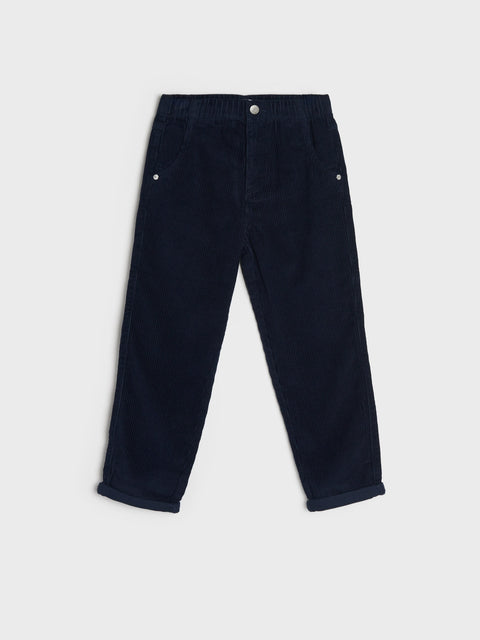 Sinsay Boy's Navy Ribbed Pants | Sinsay In Lebanon