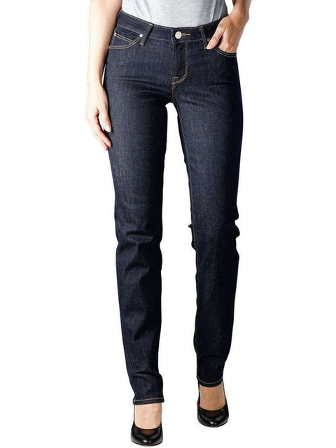 Lee Women's Navy Marion Straight Classic Straight Jeans | Lee In Lebanon