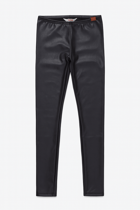 Boboli Girl's Navy Leather Pants| Boboli in Lebanon