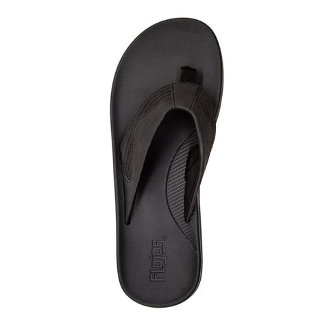 Flojos Men's Black Jorge 2 Slippers | Flojos In Lebanon