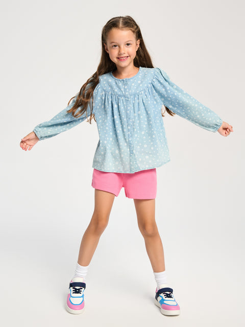 Sinsay Baby Girl's Pink Loose-Fit Short | Sinsay In Lebanon