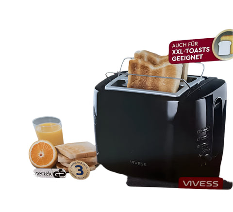 Vivess Black Toaster XXL | Vivess in Lebanon
