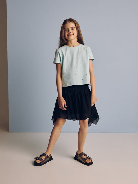 Reserved Girl's Black Tulle Skirt | Reserved In Lebanon
