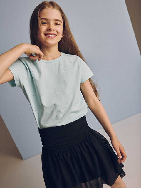 Reserved Girl's Black Tulle Skirt | Reserved In Lebanon