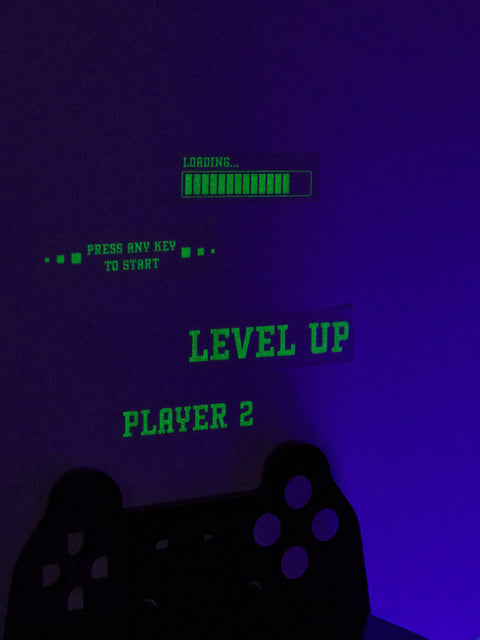 Sinsay Gamer Neon 50 cm x 37 cm Wall Sticker| Sinsay in Lebanon