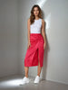Sinsay Women's Fuchsia Midi Skirt With Split | Sinsay In Lebanon