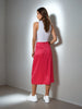 Sinsay Women's Fuchsia Midi Skirt With Split | Sinsay In Lebanon