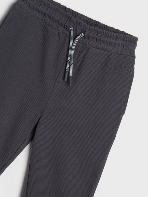 Sinsay Boy's Grey Rib Knit Sweatpants | Sinsay In Lebanon