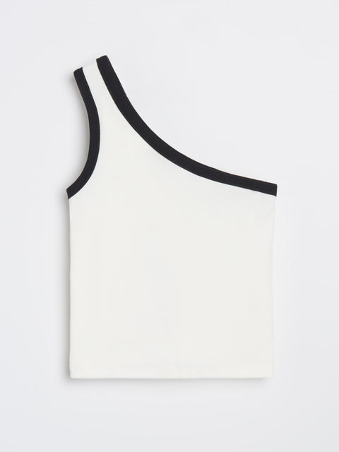 Sinsay Women's White A strapless Basic Blouse | Sinsay in Lebanon