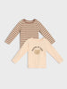 Sinsay BABY BOY multicolor print 2 pack blouse AYA