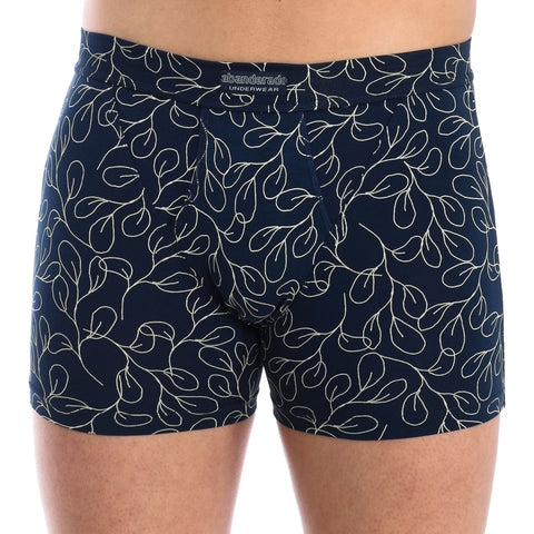 Abendorado Men's Blue & Navy Cotton 2-Pack Sensitive Essential Underwear Abendorado In Lebanon
