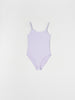 Sinsay Women Light Purple Lilac Spaghetti Strap Bodysuit | Sinsay in Lebanon