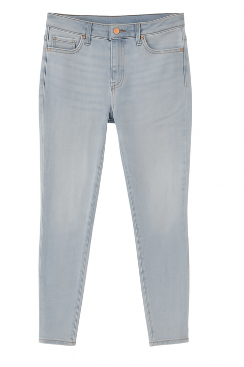 Lee 401 Women's Blue Mid Rise Regular Jeans | Lee in Lebanon