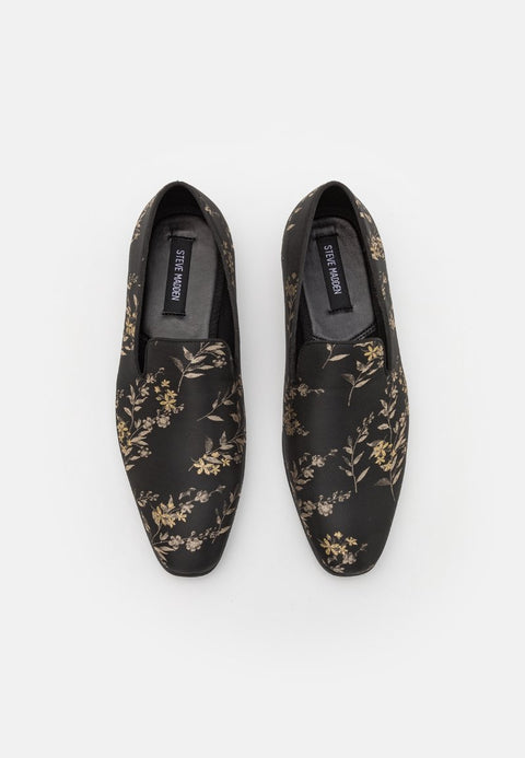 Steve Madden Men's Black  & Gold Fabric Basell Casual Shoes | Steve Madden In Lebanon