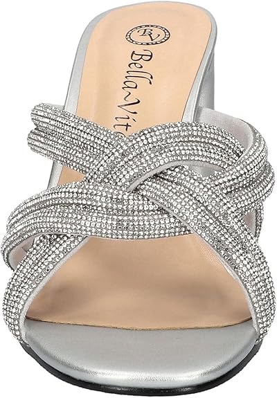 Bella Vita Women's Silver Carmen Sandal's | Bella Vita In Lebanon