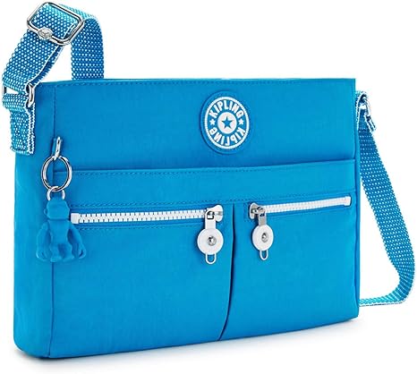 Kipling Women's Blue New Angie Crossbody Handbag | Kipling In Lebanon