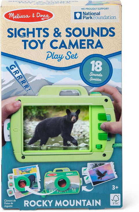 Melissa & Doug Rocky Mountain National Park Sights and Sounds Wooden Toy Camera |Melissa & Doug  In Lebanon