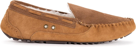 Muk Luks Men's Camel Everett Moccasin Slippers | Muk Luks in Lebanon