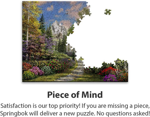 Springbok's 500 Piece Jigsaw Puzzle Mountain View Chapel |Springbok In Lebanon