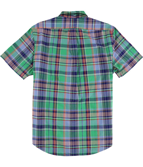 Ralph Lauren Men's Multicolor Yarn Dyed Button Up Plaid Shirt | Ralph Lauren In Lebanon
