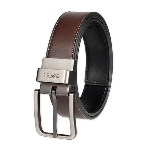 Kenneth Cole Reaction Men's Brown  Leather Belt | Kenneth Cole Reaction  in Lebanon