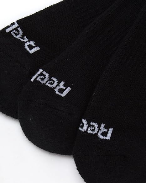 Reebok Men's Black Pack of 6 Cushion Crew Breathable Cotton Blend Socks | Reebok in Lebanon