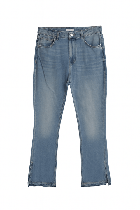 Forever 21 Women's Blue High Rise Boot Cut Jeans |Forever 21 In Lebanon